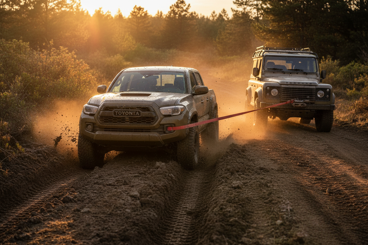 Toyota Truck Recovery Tow Strap